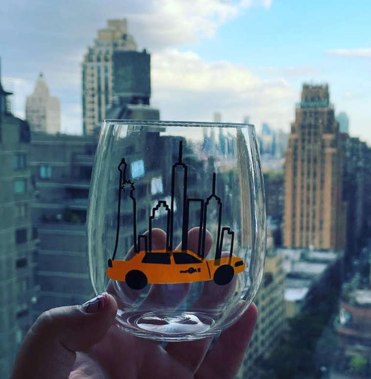 New York Wine Glasses